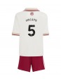 Billige Arsenal Piero Hincapie #5 Tredjedraktsett Barn 2025-26 Kortermet (+ Korte bukser)